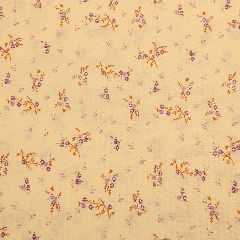 Tissu en microfibre 100% polyester, tissu de collection de literie à fleurs bon marché, matière première